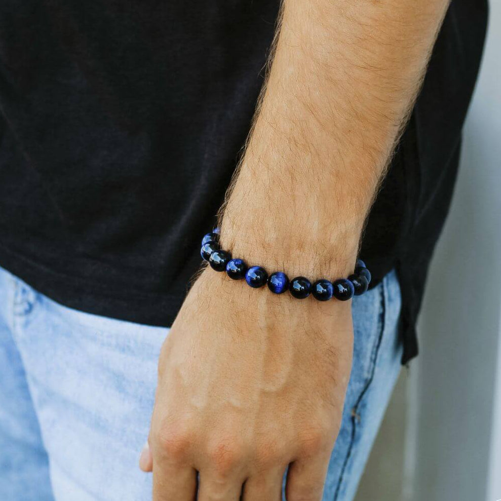 Blue Tiger’s Eye Bracelet